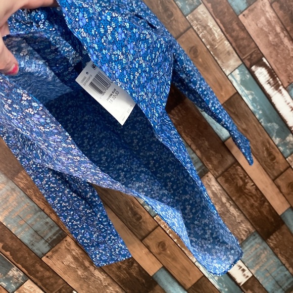 Van Heusen flex 32/33 large slim fit stretch button down shirt - Picture 9 of 16